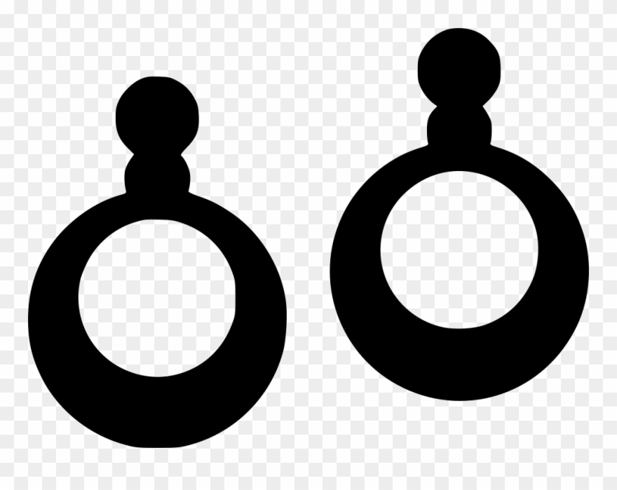 Earrings Jewerly Comments - Circle Clipart
