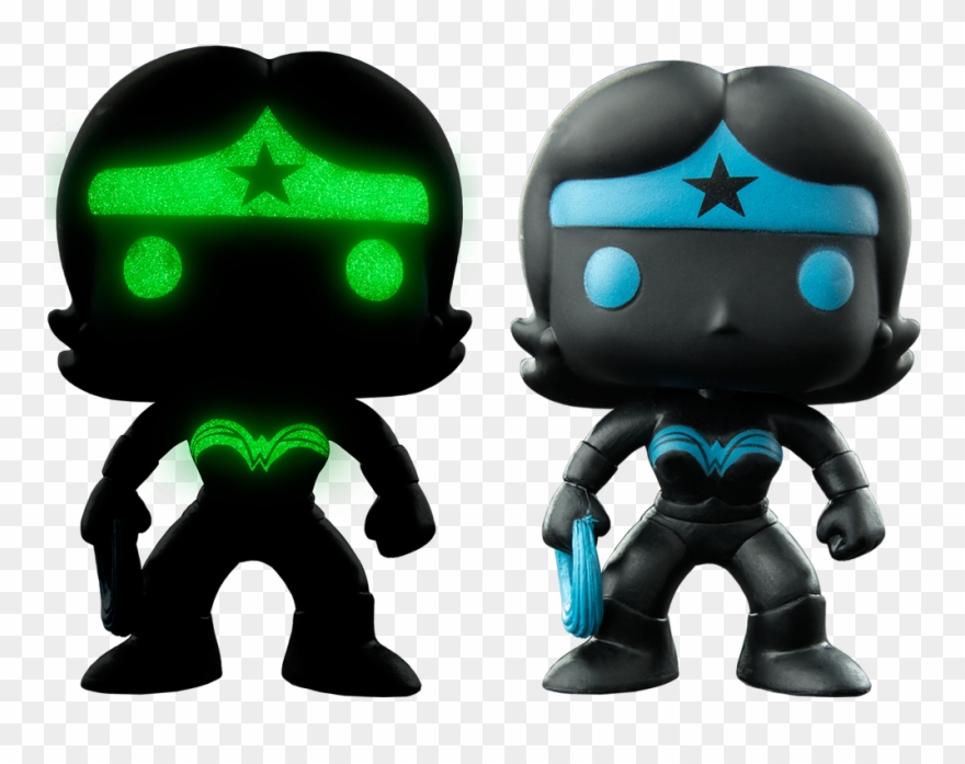 Justice League - Funko Pop Wonder Woman Glow Clipart
