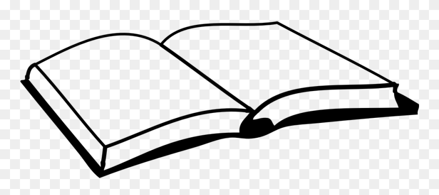 Free Vector Graphic - Book Cartoon Black And White Clipart