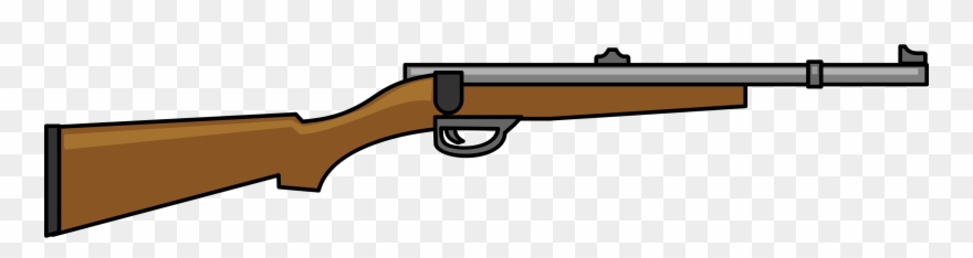 Clipart Gun - Rifle Clipart - Png Download