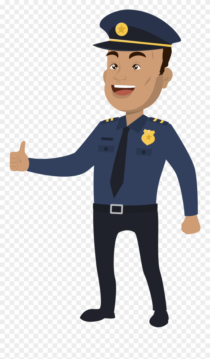 Bahador Jharkhand Sub Inspector Policeman With A - Police Pointing At You Cartoon Png Clipart
