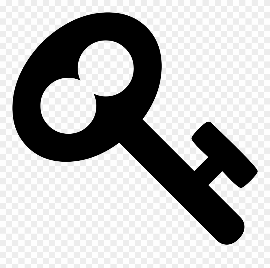 Key Svg - Font Awesome Key Icon Clipart