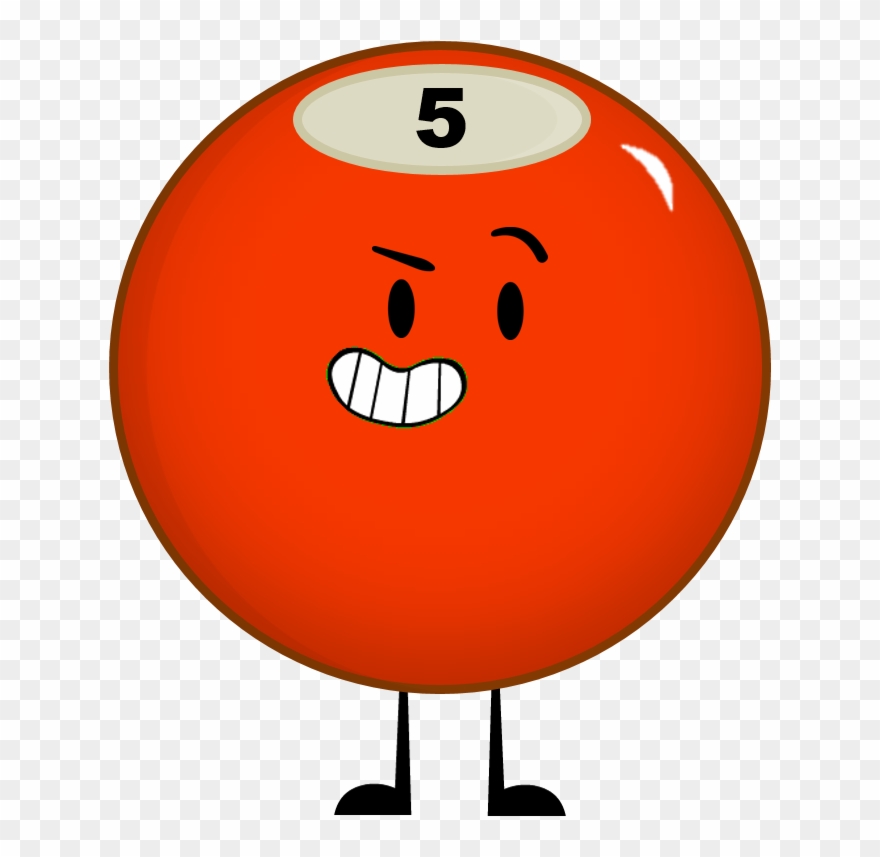 New Pool Ball - Cartoon Clipart