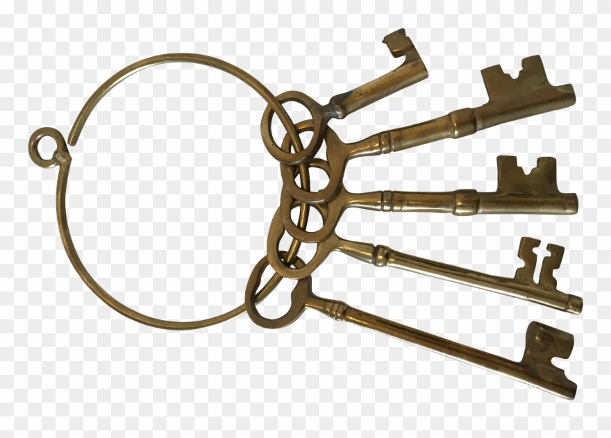 Png Ring Of Skeleton Keys Svg Free Download Clipart