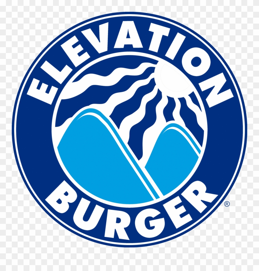 Elevation Burger Logo Clipart