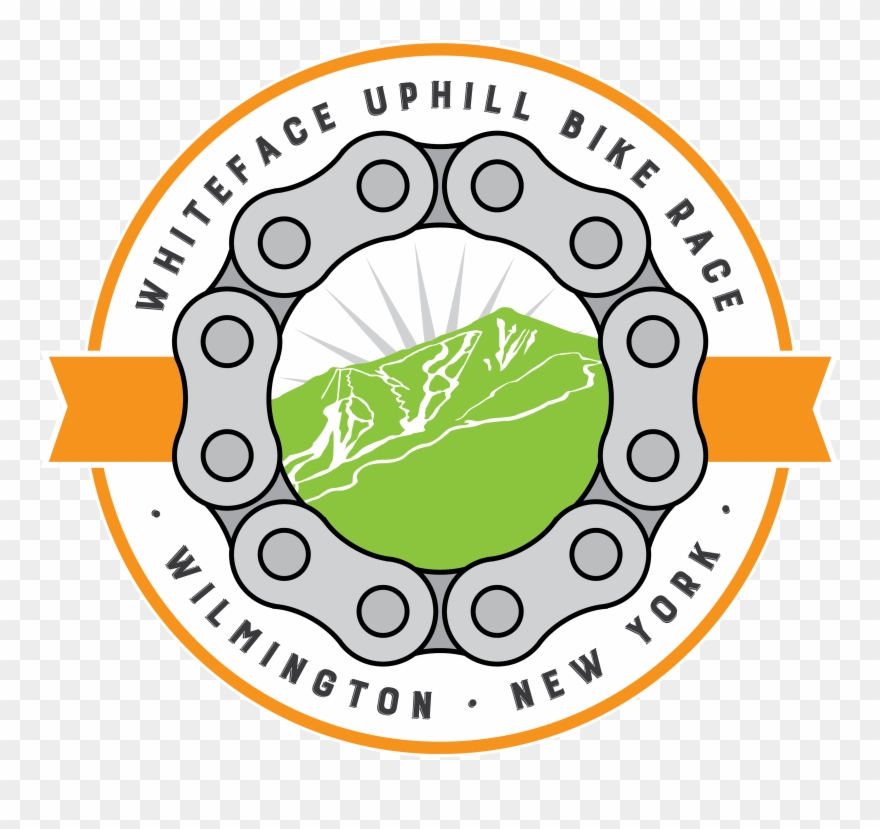 Whiteface Uphill Bike Race - Logo Clipart