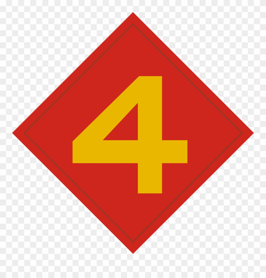 4th Grade Happenings - 4th Marine Division Logo Clipart