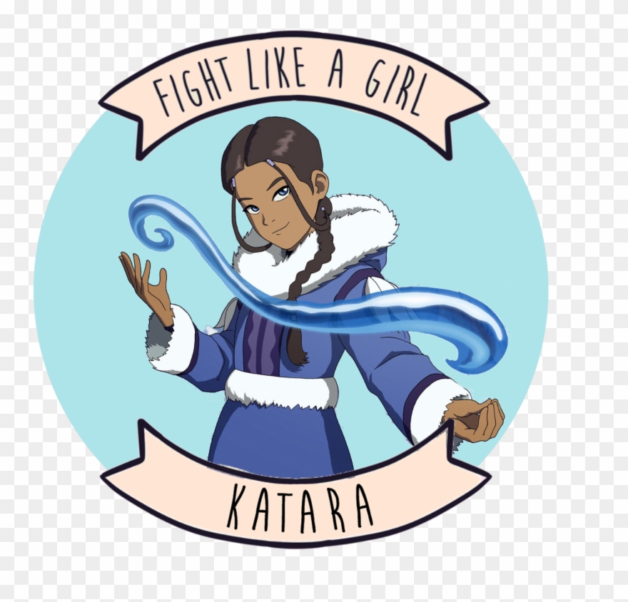 Fight Like A Girl - Avatar The Last Airbender Netflix Series Cast Clipart