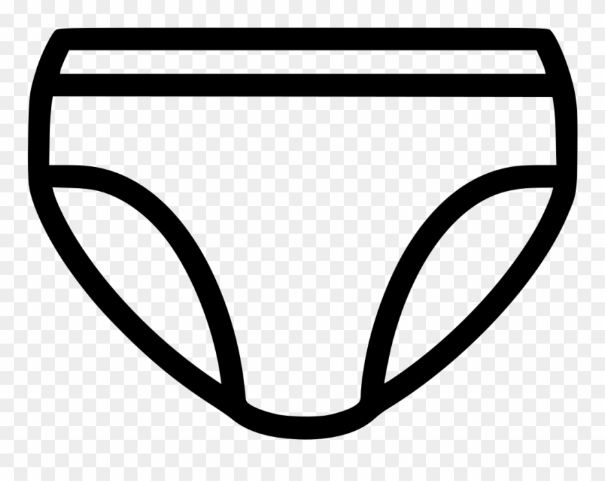 Underwear Clipart Svg - Underwear Drawing - Png Download