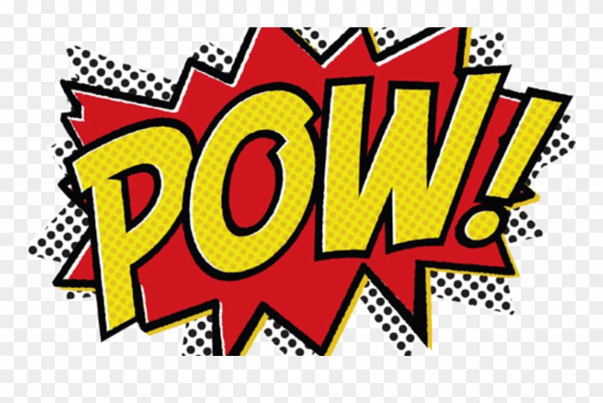 Comic Book Pow Pop Art Clipart