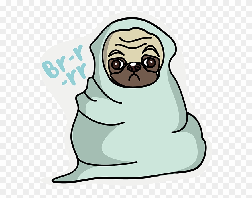 Pug Sticker Messages Sticker-5 Clipart