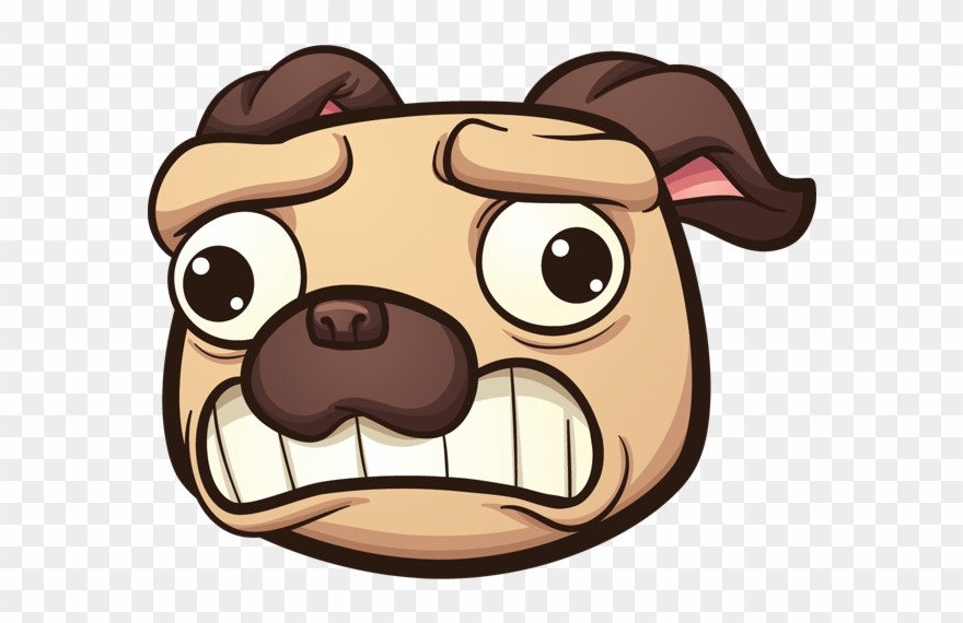 Pug Emoji & Stickers Messages Sticker-3 - Dibujos De Perros Pug Clipart