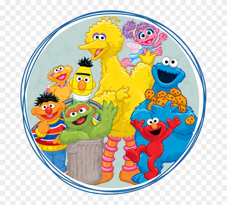 Sweet Cakes Sesame Street Big Bird Elmo Edible Image Clipart