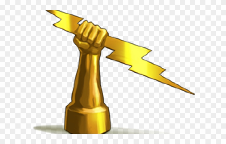 Zeus Lightning Bolt - Zeus Lightning Bolt Png Clipart