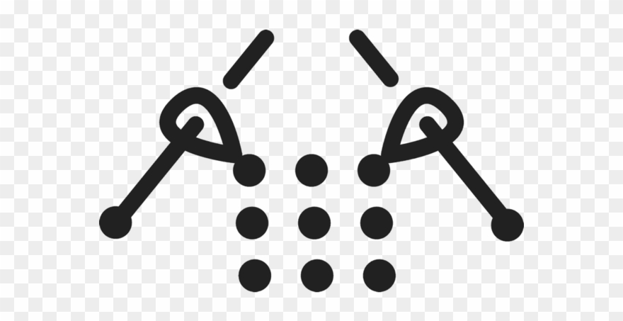 Knitting Icon Rubber Stamp - Supravit Tablets In Pakistan Clipart