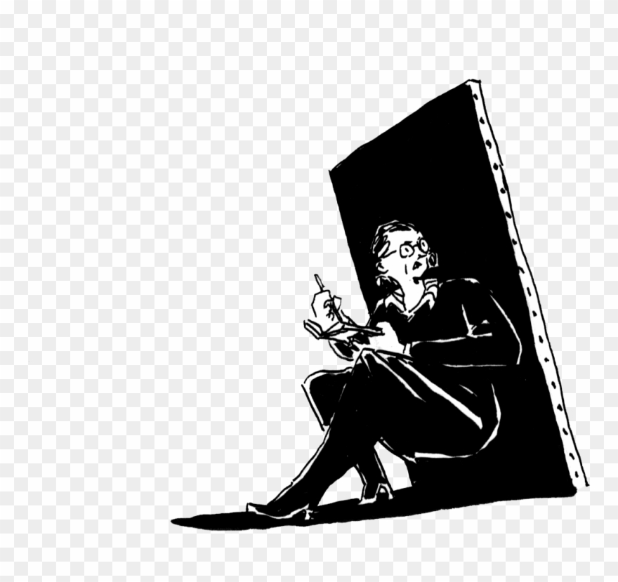 Between Fiction And History - Illustration Clipart