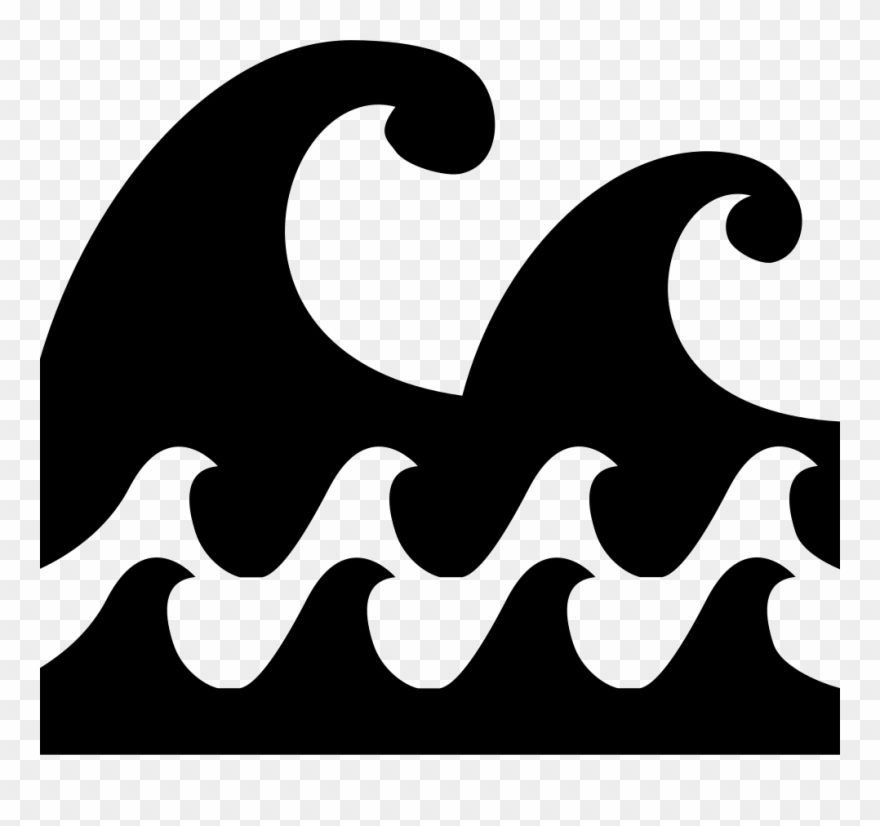 Sea Waves Variant Comments - Storm Surge Icon Clipart