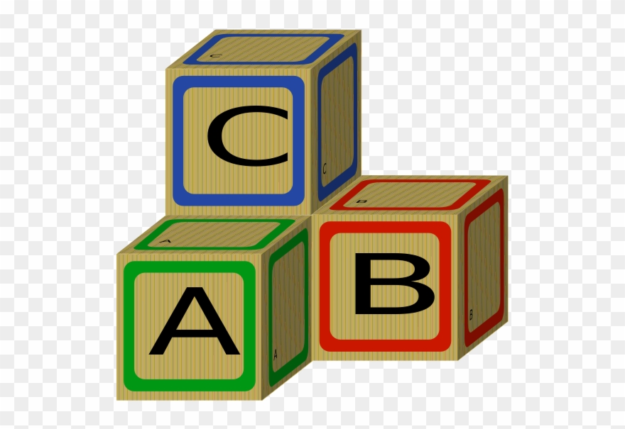 Abc - Abc Blocks Clipart - Png Download