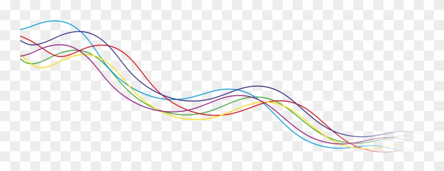 Waves Png Hd Transparent Waves Hd - Colorful Wave Line Png Clipart