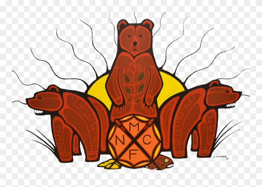 Bear Clipart First Nations - Missanabie Cree First Nation - Png Download