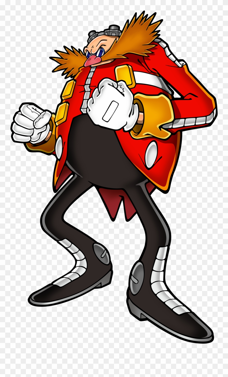 Sonic Art Assets Dvd - Sonic Channel Eggman Clipart