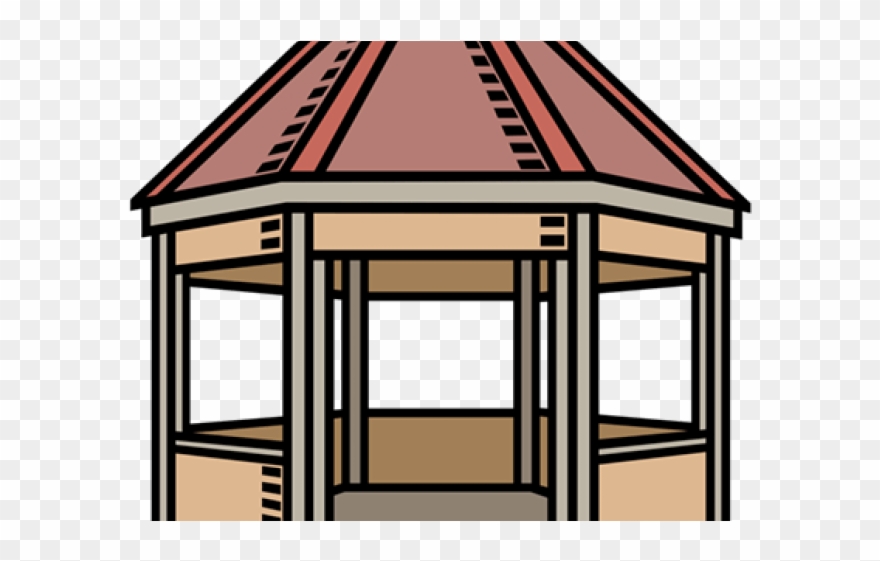 Gazebo Clipart Transparent - Gazebo - Png Download