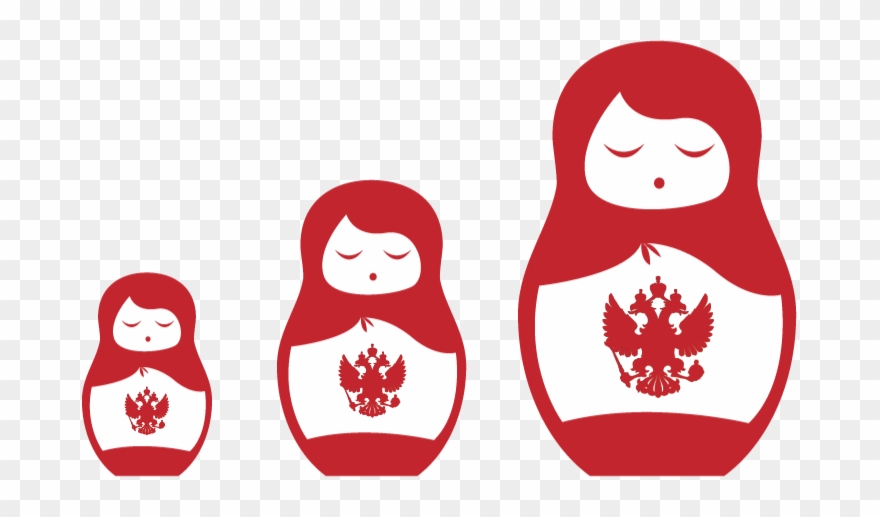 Matryoshka Doll Png - Polished Double Head Eagle Badge Mens Ring Black Jewelry Clipart