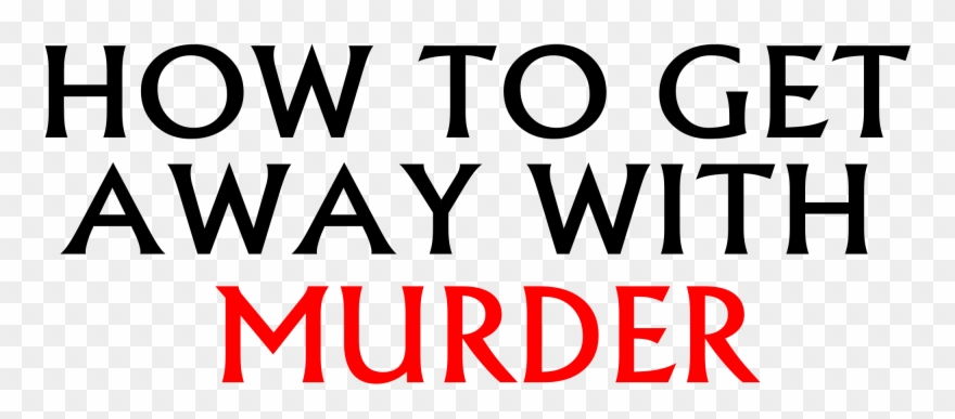 Open - Get Away With Murder Logo Png Clipart