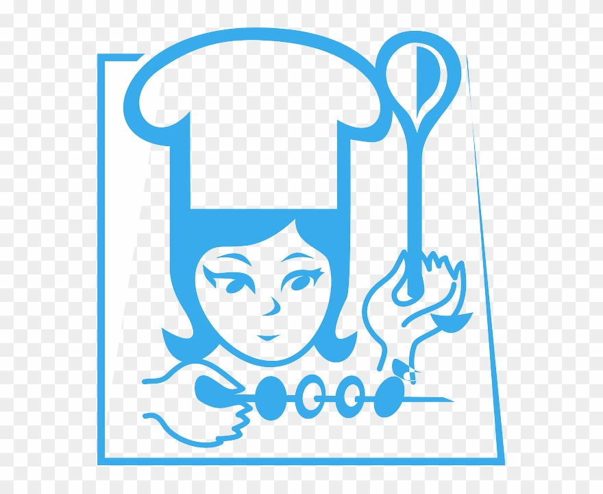 & Mrs - Logo Png Chef Woman Clipart
