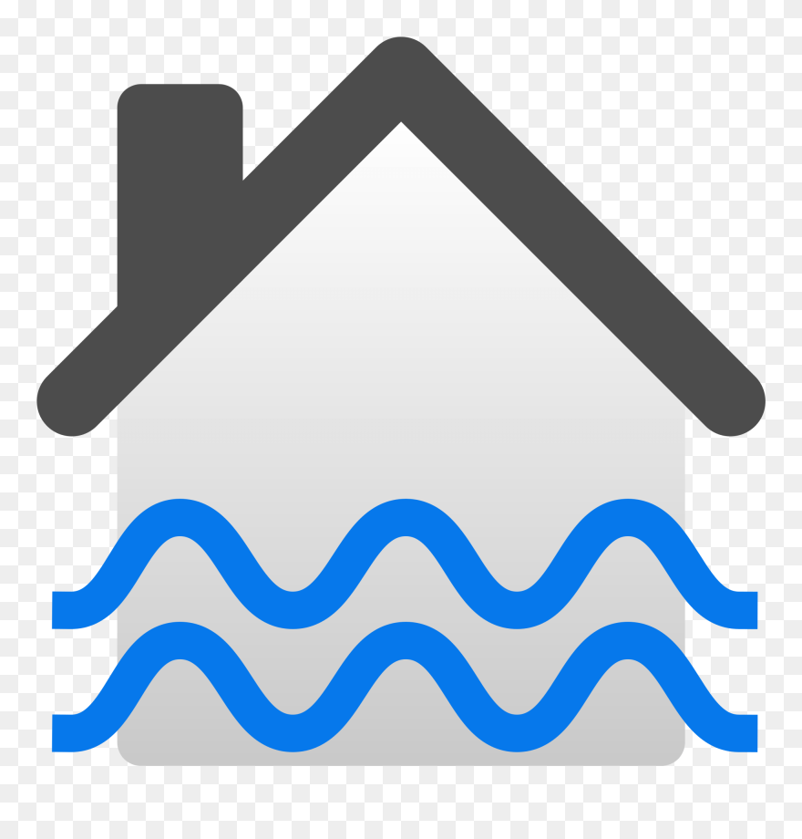 Flood Insurance Cliparts - House Clip Art - Png Download