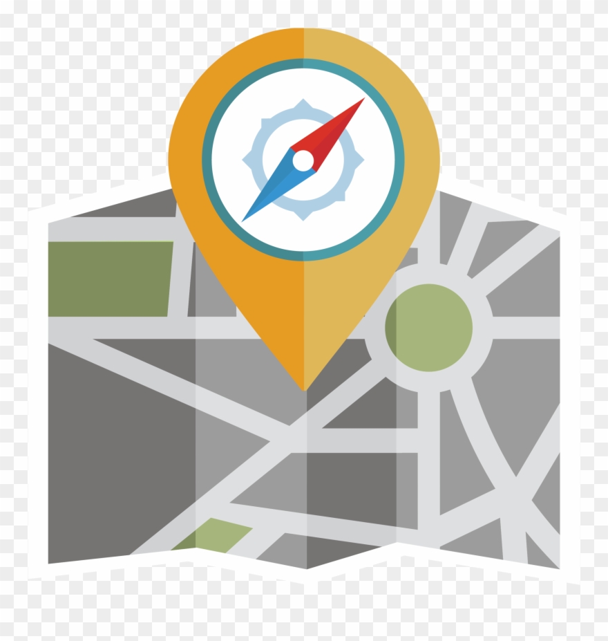 Consultant Clipart Career Management - Taxis On Map Icon - Png Download