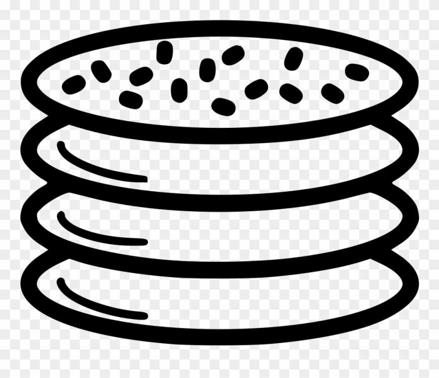 Pancake Clipart Svg - Red Oval - Png Download