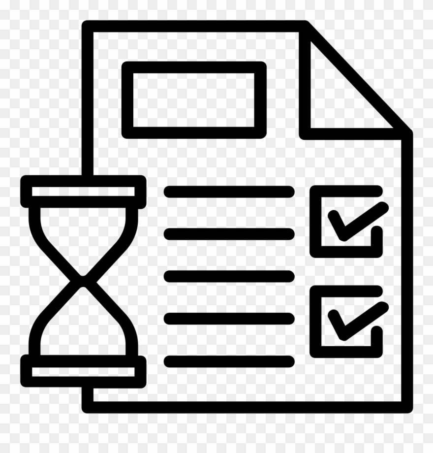 Important Deadlines - Time Frequency Icon Clipart