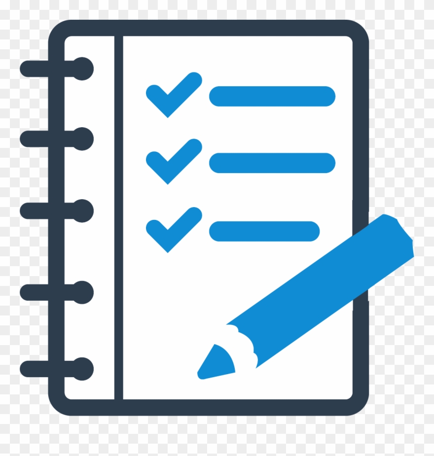 Business Insurance Form - Checklist Icon Transparent Background Clipart