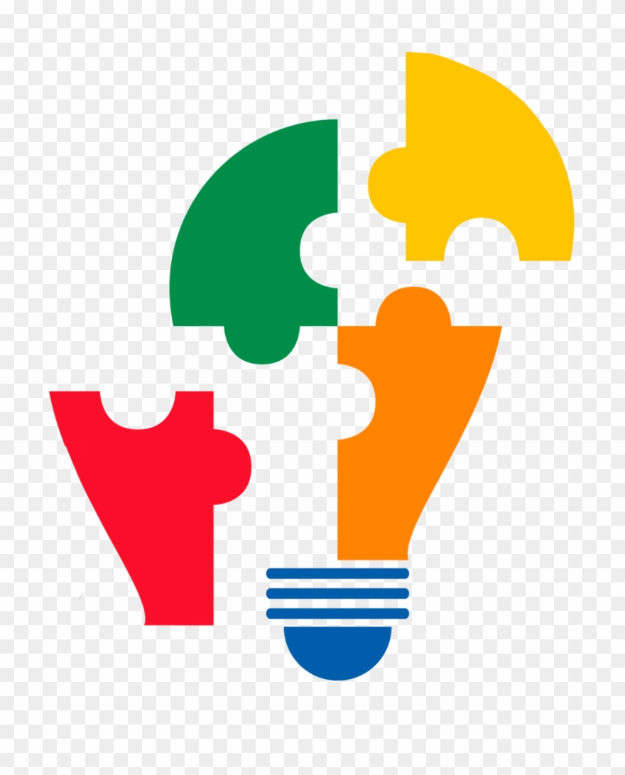 We Help Put The Pieces Of The Puzzle Together To Tell - Light Bulb Puzzle Png Clipart