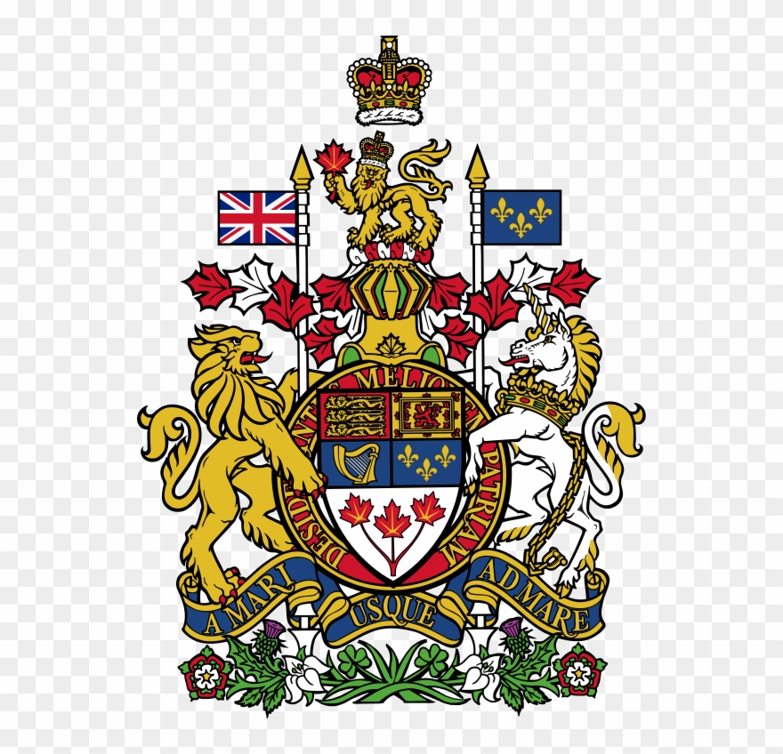 Arms Of Her Majesty The Queen In Right Of Canada - Charter Of Rights And Freedoms Symbol Clipart