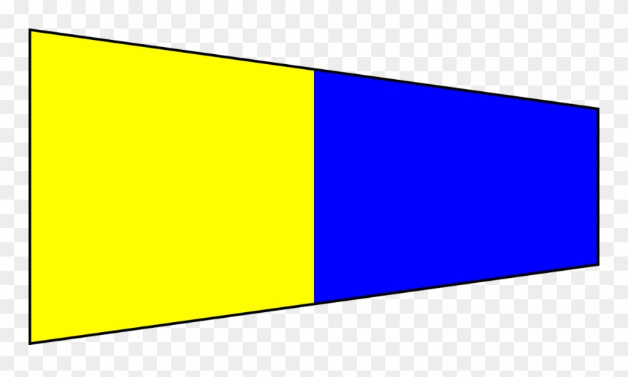 5 Signal Pennant Flag Clipart