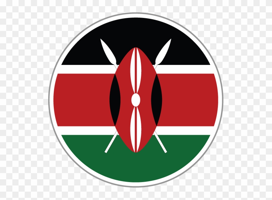 Kenya - Transparent Kenya Flag Icon Clipart