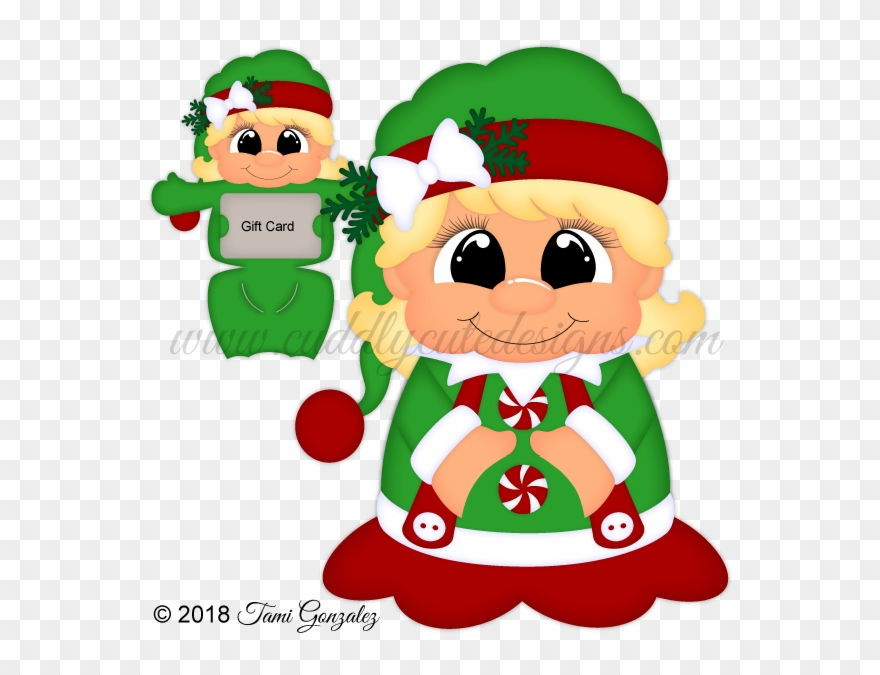 Huggable Elf - Girl - Boy Clipart