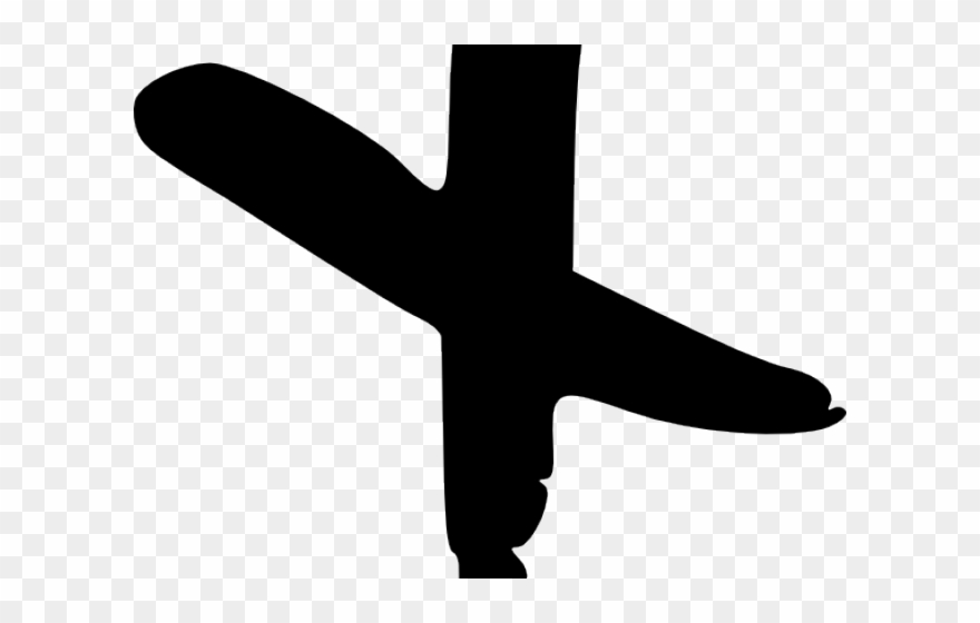 Cross Hand Cliparts - La Banque Postale - Png Download