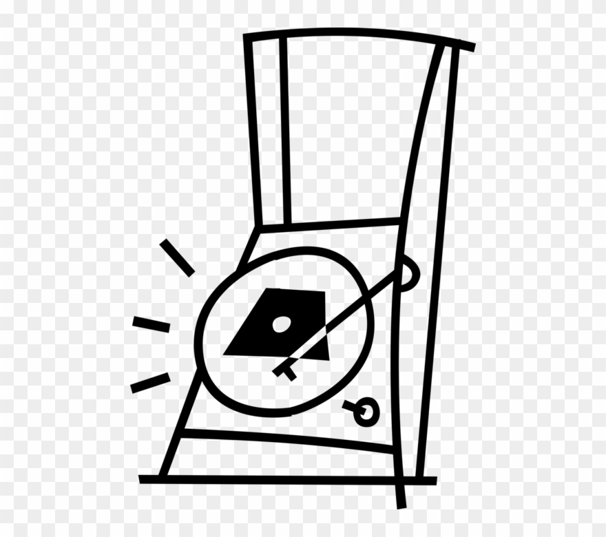 Vector Illustration Of Phonograph Record Player Turntable Clipart