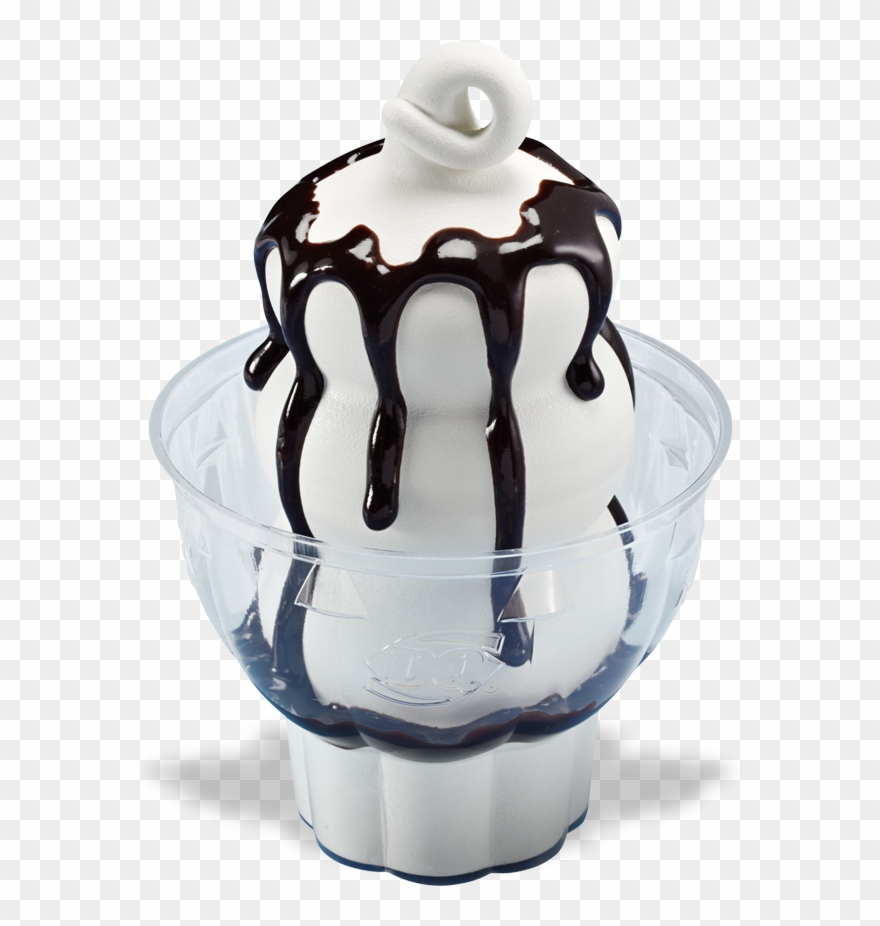 Sundae Clipart Dairy Queen - Draw Dq Ice Cream - Png Download