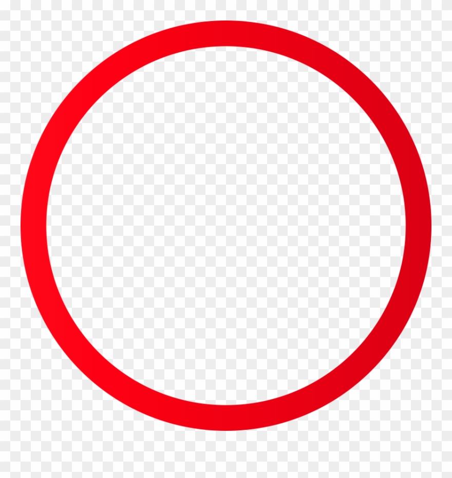 This Is A Buncee Sticker - Red Circle Click Bait Clipart