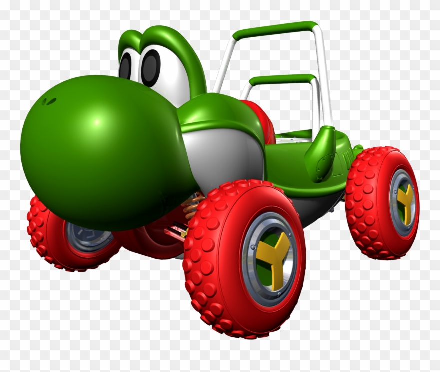 Clipart Car Racetrack - Mario Kart Double Dash Kart - Png Download