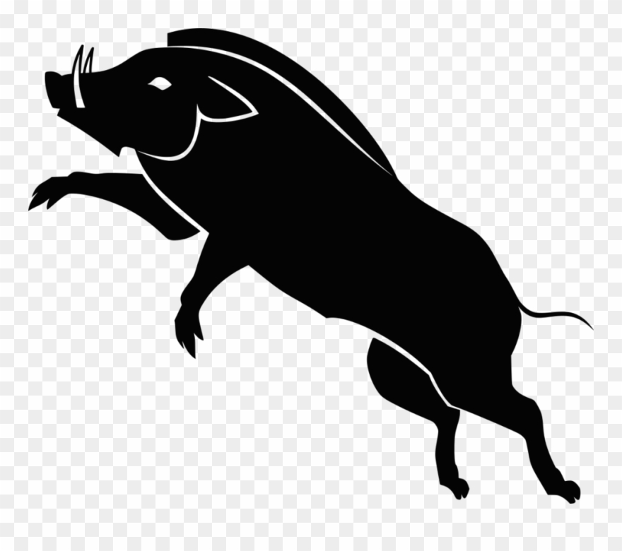 Transparent Download Rampant Icon By Will - Boar Rampant Clipart