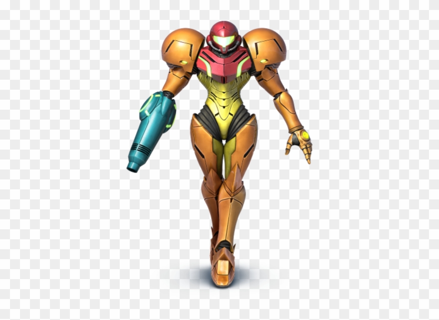 Samus Aran - Super Smash Bros Samus Clipart