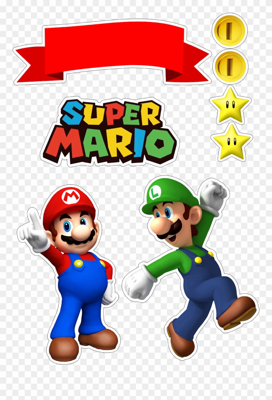 Pin De Gloria Do Carmo Dos Santos Em Balão Em 2018 - Mario Characters Luigi Clipart