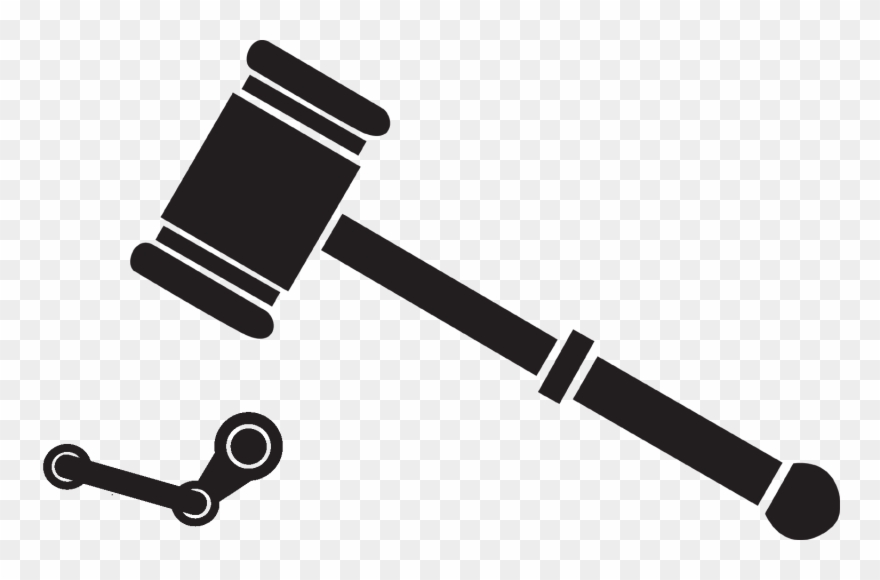 Clip Art Transparent Background Gavel - Png Download