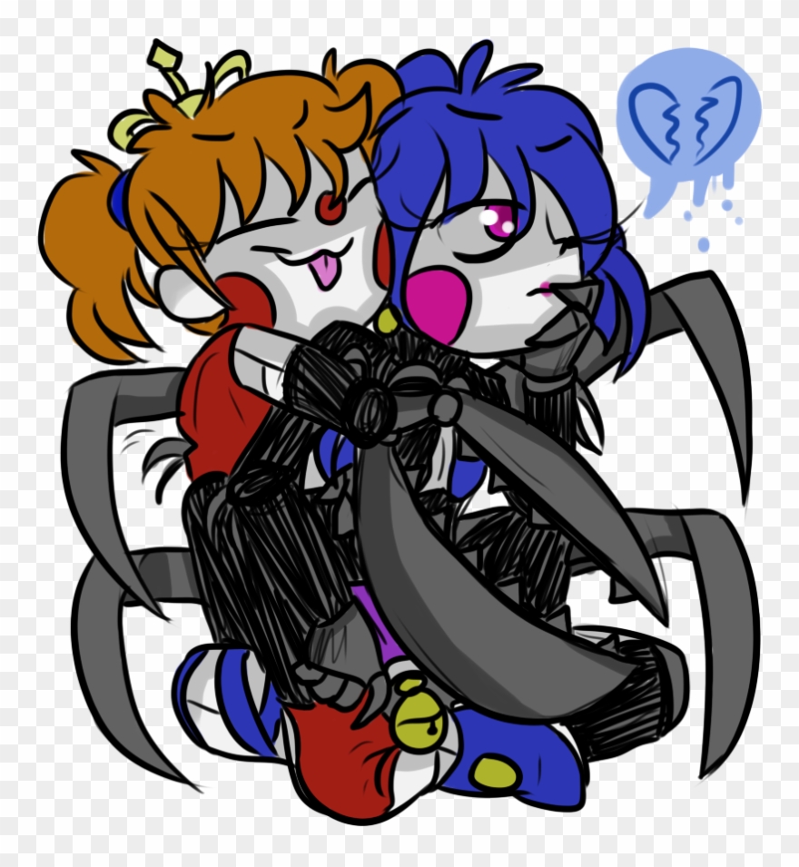 Clip Art Royalty Free Ballora Drawing Love - Freakshow Baby X Freakshow Ballora - Png Download