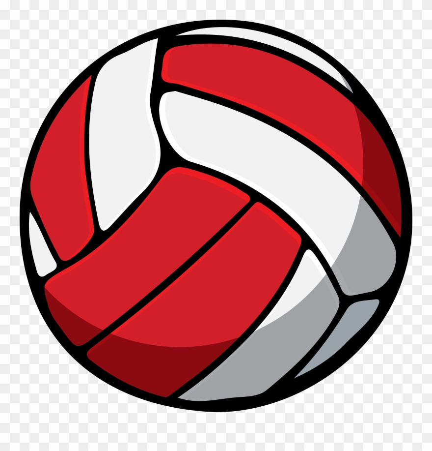 Volleyball Red Volleyball Png Clipart (1091923) PinClipart